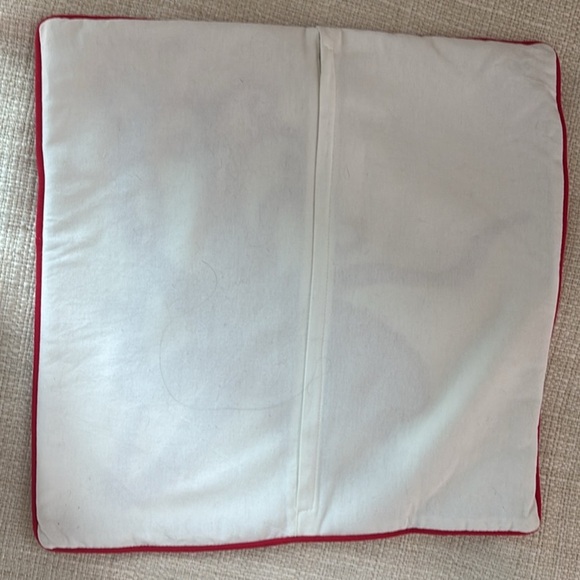 Vibrant Red Octopus Decorative Pillow Cover - Picture 2 of 2